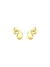 Brinco Mini Gota Abaulada | Banhado a Ouro