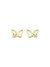 Brinco Borboleta Cravejado | Banhado a Ouro - comprar online