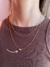 Colar veneziana com perola | Banhado a Ouro - comprar online
