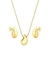 Conjunto Gota Abaulada | Banhado a Ouro - comprar online