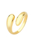 Anel Gota Aberto | Banhado a Ouro