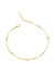 Pulseira Veneziana com Bola Lisa | Banhado a Ouro