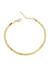 Pulseira Malha Fita | Banhado a Ouro