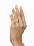 Anel Aberto Cravejado | Banhado a Ouro - comprar online
