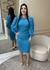 Vestido Neide - Azul na internet