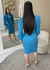 Vestido Neide - Azul - loja online