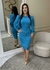 Vestido Neide - Azul