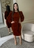 Vestido Adriana - Caramelo (Pre-Venda, envios 09/06) - comprar online