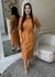 Vestido Isa - Terra Cota
