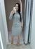 Vestido em Tricô - Cinza