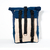 Maleta roll-top de upcycling de jean - TRANS
