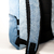 Maleta roll-top de upcycling de jean - TRANS