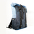 Maleta roll-top de upcycling de jean