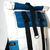 Maleta roll-top de upcycling de jean