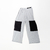 Pantalon upcycling sudadera gris con bolsillos negros - comprar en línea