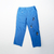 Pantalon upcycling azul con estampado imagenes de IA en internet