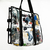 Totebag transparente con diseño de basura textil - comprar en línea
