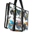 Totebag transparente con diseño de basura textil - TRANS
