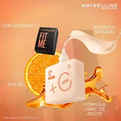Base Líquida Maybelline 4 Fit Me Fresh Tint Spf 50 x 30 ml - Velvet Perfumeria
