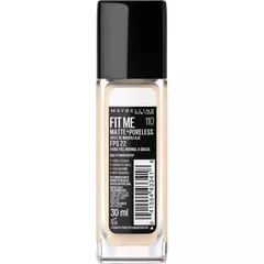 Base Líq Maquillaje Maybelline 110 Fit Me Matte Poreless Foundation x 30 ml - comprar online