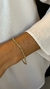 Pulseira Corda Tricolor Ouro Amarelo, Ouro Branco, Ouro Rosé 18k