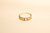 Anel Corrente Ouro Amarelo 18k com Zircônias