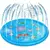 150/170cm verão pet piscina inflável água sprinkler almofada jogar esteira de - comprar online