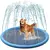 150/170cm verão pet piscina inflável água sprinkler almofada jogar esteira de na internet