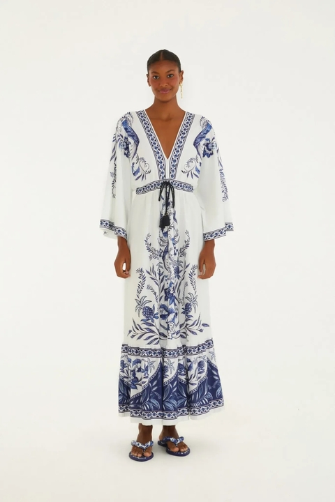 Vestido Farm Midi Nina - Verão 2026