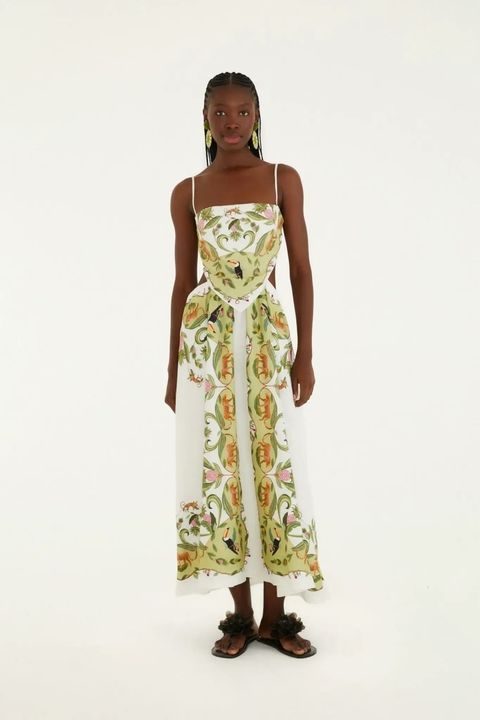 Vestido Farm Lenço Floresta Doce - Verão 2026