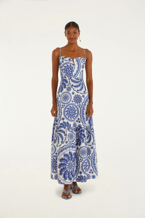 Vestido Farm Longo Delicadeza de Banana - Verão 2026