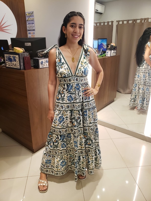 Vestido Farm Marias Manoela - Verão 2026