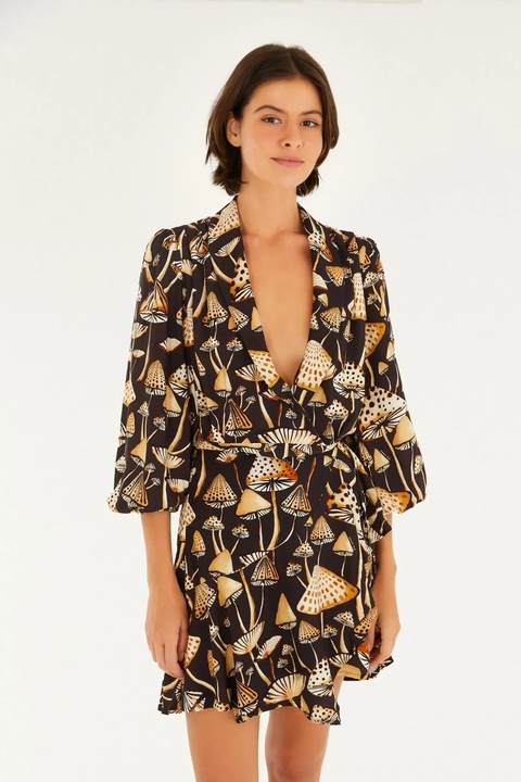 Vestido Farm Curto Cogu