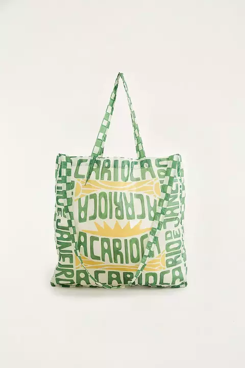 Bolsinha Farm Me Leva Biribá Off White Carioca - Verão 2026