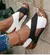 Sandália de Verão Peep Toe – Salto Anabela Super Confortável - comprar online