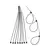 1643 - ABRACADEIRA NYLON 3.6 X200 MM PCT C/100 PT na internet