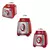 425 - Copo Liquidificador Mondial L1000 Vermelho L-1000w Inox - loja do arabe