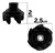 1931 - ARRASTE ARNO MOTOR MULT MULTICHEF MP 60/ MP 70 PRETO- ORIGINAL na internet