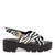 PAPETE SANTA LOLLA COURO ANIMAL PRINT ZEBRA