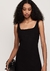 VESTIDO EM MALHA CURTO PRETO EM MODELAGEM RETA - DZARM - comprar online