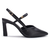 SCARPIN COURO ELFIEE SLINGBACK SALTO ALTO PRETO - LIALINE