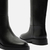 BOTA PRETA COURO CANO LONGO MONTARIA METAL FEMININO AREZZO - comprar online