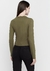 BLUSA AJUSTADA MANGA LONGA VERDE MILITAR - DZARM na internet