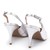 SCARPIN LIALINE COURO BEATRICE SLINGBACK SALTO ALTO PRATA na internet