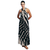 VESTIDO CACAY C/ AMARRACAO E ARGOLAS PRETO