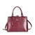 BOLSA TOTE SANTA LOLLA VINHO CROCO RUBY ALÇA DUPLA