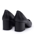 SCARPIN COURO LILITH BICO FINO LIA LINE SALTO BLOCO - comprar online