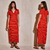 VESTIDO LSTRADO VERM/LARANJ/OFF - COLCCI na internet
