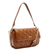 Imagem do BOLSA TIRACOLO MATELASSE TRIANGULAR MARROM