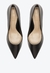 SCARPIN SCHUTZ LENA LOW COURO PRETO - Menina Luz